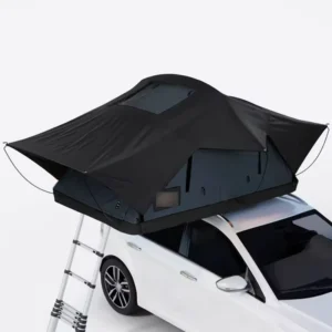 Top Shell Roof Top Tent for Trailer Slim Design Canvas Four-Season Waterproof Large Capacity