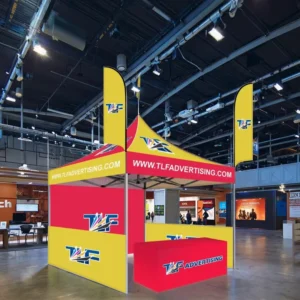 Trade Show Advertising Tent with Waterproof Oxford Fabric and Aluminum Alloy Frame