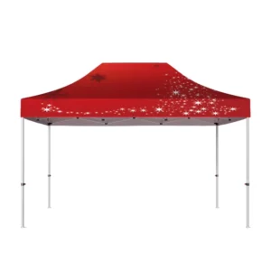 Trade Show Booth Aluminum Frame Canopy Tent with Custom Logo Printing, 10x10ft, 10x15ft, or 10x20ft, Polyester