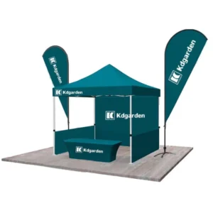 Trade Show Folding Advertising Tent, Indoor/Outdoor Exhibition Canopy
