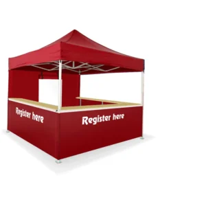 Trade Show Folding Aluminum Custom Print Pop-Up Canopy Gazebo Awning Shelter Outdoor Tent