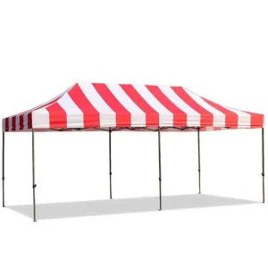 Trade Show Gazebo 10*20ft Open Side Canopy Instant Installation Car Shelter Tent