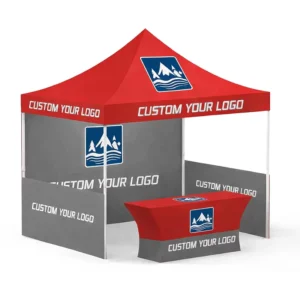 Trade Show Heavy-duty Pop-up Movable Advertising Gazebo Canopy Tent 3×6 20×10 Customizable Logo