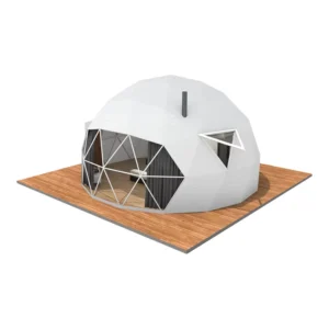 Trade Show Tent 10m Diameter Steel Structure Geodesic Dome Tent for Camping Hotel