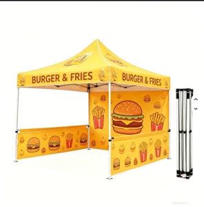 Trade Show Tent Heavy Duty Waterproof Pop up Canopy With Sidewalls for Outdoor Exhibitions