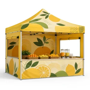 Trade Show Tent Pop up Exhibition Booth Tent Portable Display Canopy with Custom Logo Printing Waterproof for Event Portable