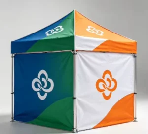 Trade Show Tent Waterproof with Custom Printed Logo for Business Promotion and Events