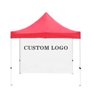 Trade Show Tents 2.7X4 Outdoor Canopy Pop up Folding Tent Awning Temporary Booth Advertising Display