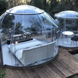 Transparent Bubble Igloo Dome Tent for Camping Hotel Restaurant Cold Resistant Clear PC Dome House