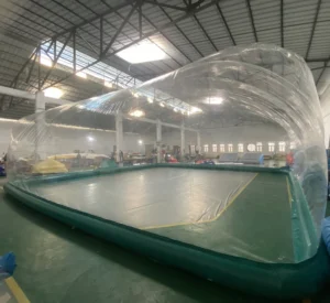 Transparent Bubble Inflatable Pool Cover Tent Pool Dome for Winter