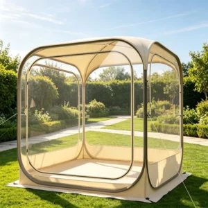 Transparent Bubble Tent 360 Panoramic 210D Oxford Cloth PVC No Setup Required Outdoor Camping 3000mm Waterproof Four Seasons
