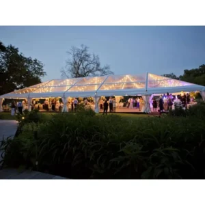 Transparent Clear Outdoor Aluminum Frame Tents for Events 500 People Luxury Wedding Party Frame Tent