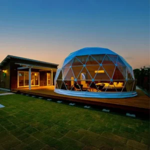 Luxury Heavy Duty Winter Outdoor Transparent Igloo Geodesic Dome House Tent for Campsite and Outdoor Party