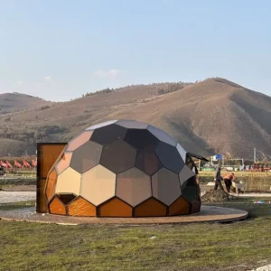 Transparent Glass Dome House Glamping Tent