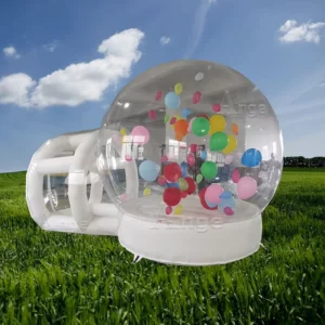 Transparent Inflatable Bubble Bounce House Party Tent