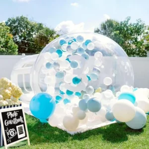 Transparent Inflatable Dome House Bubble Tent for Outdoor Leisure