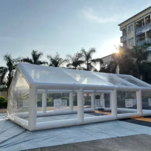 Transparent Inflatable Pool Cover Dome for Inground Swimming Pools