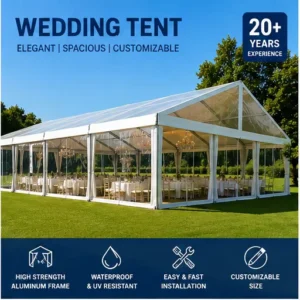 Transparent Marquee Tent Structure Transparent Party Tent Wedding Banquet Tent for Competitive Price