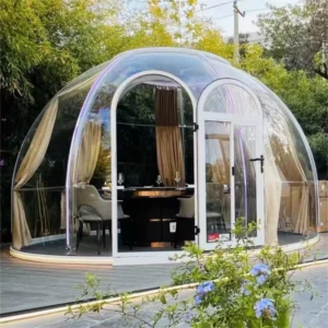 Transparent Modern PC Dome Tent Container House Outdoor Waterproof 3m-6m Igloo for Catering