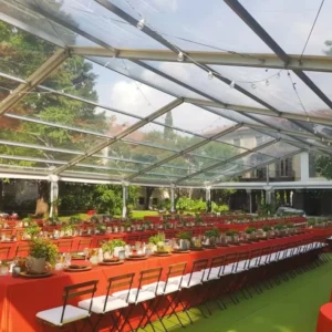 Transparent PVC Canopy Tent Easy Assemble Wedding Party Event Tent