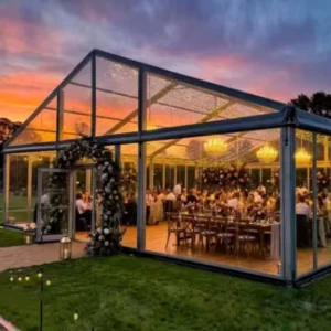 Transparent PVC Canopy Tent Marquee Luxury Outdoor Party Tent Wedding Marquee Tents for Events
