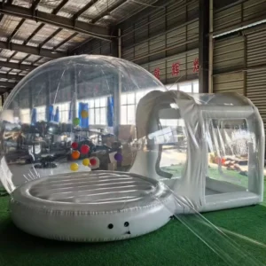 Transparent PVC Inflatable Bubble Tent Weatherproof Dome House for Camping & Event Advertising