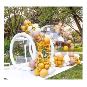 Transparent PVC Inflatable Igloo Dome Bubble House Tent for Kids’ Play Area