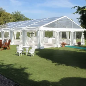 Transparent PVC Large Marquee Tent for Wedding Commercial Party Outdoor Patio Event Gathering Canopy