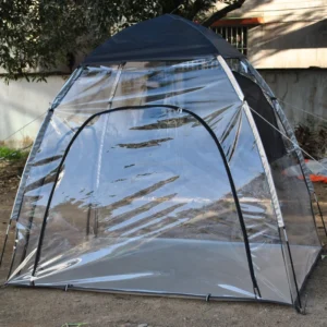 Transparent PVC Tent for Football Game Viewing, Flower House, Plant Growing