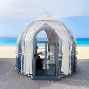 Transparent Polycarbonate Star Bubble Dome House Tent for Hotels and Villas PC Dome Tent