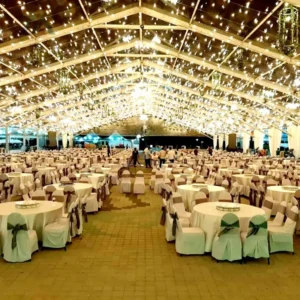 Transparent Roof and Membrane Structure Waterproof Outdoor Wedding Party Exhibition Sports Frame Tent