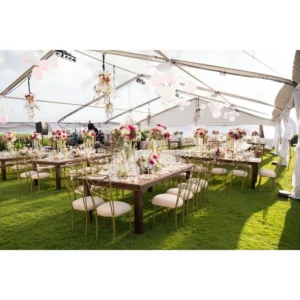 Transparent Waterproof PVC CE Certified Wedding Catering Marquee Tent Aluminum Church Ceremony Event Party Floor Tent
