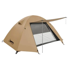 Trending Lightweight UV Protection Eco Friendly Waterproof Anti Storm 2 Person Oxford Fabric Fiberglass Three Season Outdoor