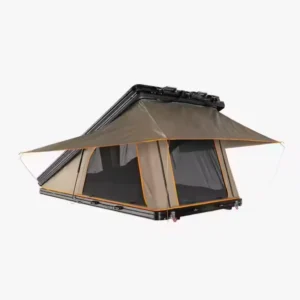 Triangle Camping Rooftop Tent Aluminum Top Roof Tent with Clamshell Hard Shell Rooftop Tents