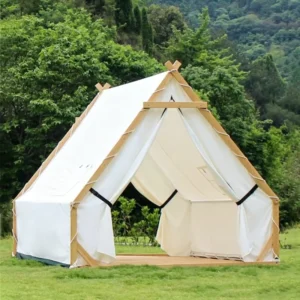 Triangle Tent Terrace Hot Pot Cabin Barbecue Outdoor Camping Starry Sky Homestay Dining Rainproof Oxford Cloth Quick-Setup Tent