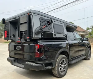 Truck Bed Soft Side Pop up Camper Slide in Camper for 4×4 Pickup Vehicles