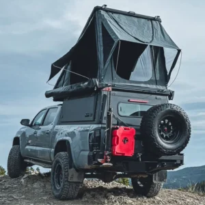 Truck Pickup Roof Top Tent Bed Rack System Four Season Outdoor Camping Hardtop Top Folding Operation Locking Function Polyester