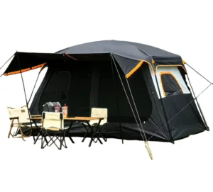 Two Bedroom One Living Room Double Layer Oxford Fabric Four Season Camping Tent Rainproof Sunproof 1 6 Person