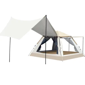 Two in One Ultralight Outdoor Camping Tent Portable Foldable and Thick Canopy Cross Border Camping Equipment
