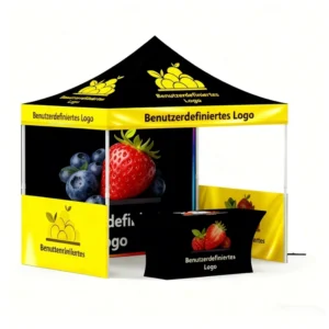 UV Protection Gazebo 3×3 Outdoor Pop-up Waterproof Canopy Tent Folding Aluminium Exhibition Tent