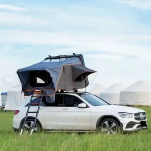 UV-Resistant Waterproof 2-3 Person Rooftop Tent Aluminum Clamshell Hard Shell RTT Four-Season Car 4×4