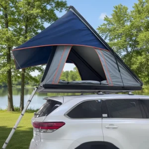 Ultra Light 49kg Canvas Roof Tent for SUV Hilux Vehicles One Bedroom Four Season Waterproof Quick Opening From China
