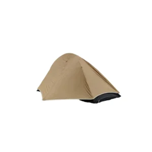 Ultra-Light Single-Person Camping Tent with Aluminum Poles Rainproof Tunnel Design for Outdoor Wilderness Use