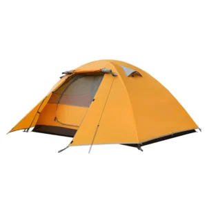 Ultra Lightweight Double Two-Person Tent All Season Camping Gear Automatic Free Standing Waterproof Breathable