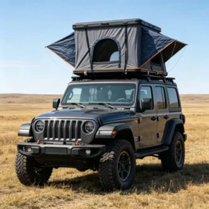 Ultra Thin Hard Shell Vertical-Lifting Aluminum Car Rooftop Tent RTT