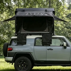 Ultra Thin Rooftop Tent for Car Hard Shell Side Opening Aluminium Car Rooftop Tent RTT