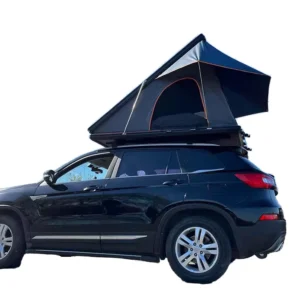 Ultra Thin Wedge Rooftop Tent Hard Shell Roof Tent For SUV Truck Camping