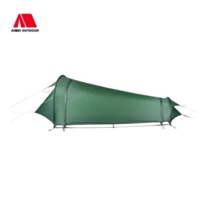 Ultralight Double Layer Nylon Tunnel Tent Four Season Waterproof Design Foldable Portable Outdoor Gear for Camping