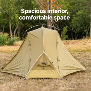 Ultralight Mountaineering Tent 3 Person Freestanding Aluminum Poles Easy Setup for Backpacking Camping Travel