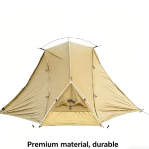 Ultralight Mountaineering Tent Single Layer Silicone Coated Ripstop for Fast Alpine Ascents Lightweight Strong